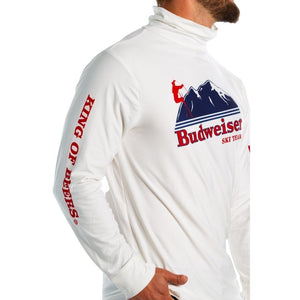 Budweiser Unisex Retro Ski Turtleneck