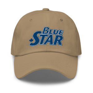 Chapeau de papa brodé d'étoiles bleues