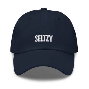 SELTZY Embroidered Navy Dad Hat