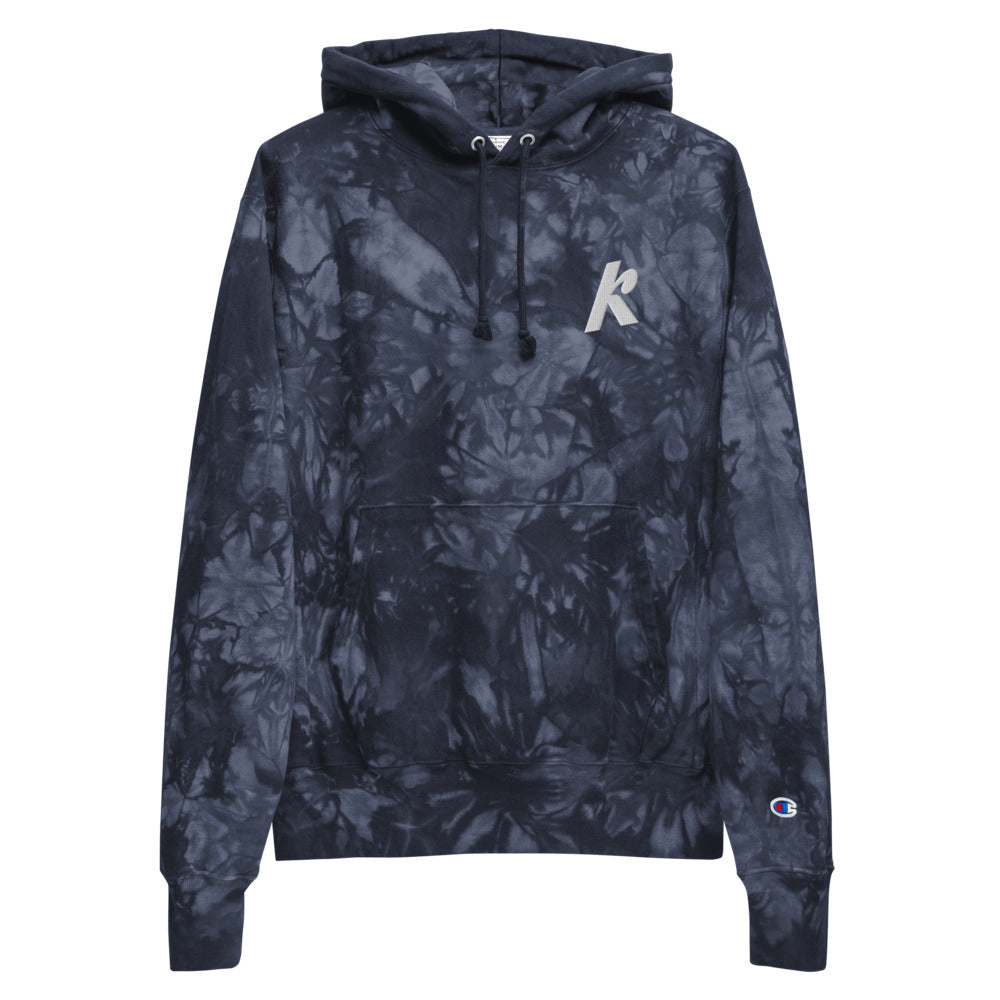 Kokanee Champion Tie-Dye Navy Hoodie – Shop Beer Gear