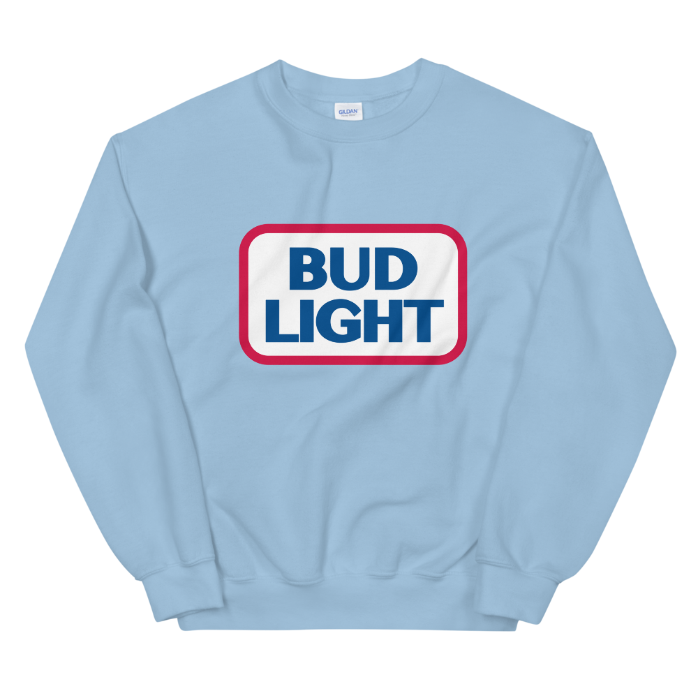 Bud Light Red and Blue Logo Sweatshirt