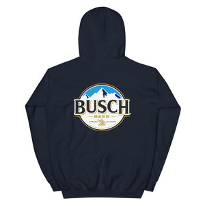 Chandail à capuchon Busch avec logo au dos