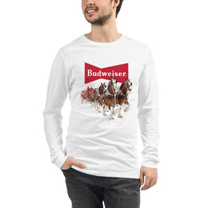 T-shirt à manches longues Budweiser Clydesdale