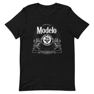 Modelo Short-Sleeve Black Unisex T-Shirt