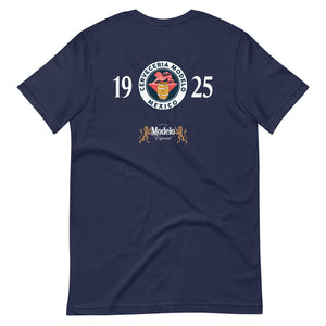Modelo 1925 Logo arrière T-shirt unisexe à manches courtes