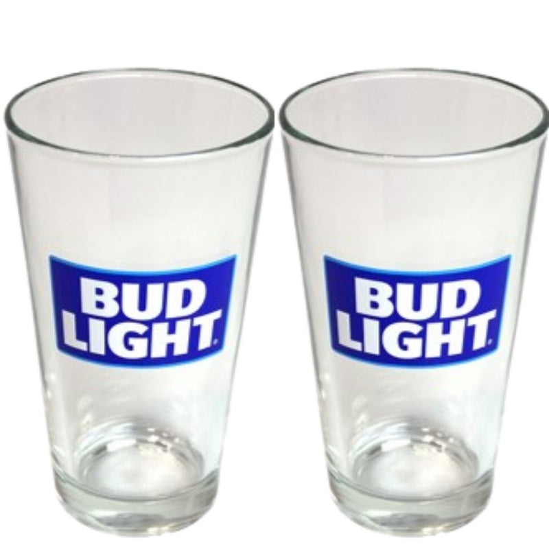 Bud Light 20 oz. Glassware Set