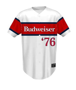 Budweiser Baseball Jersey