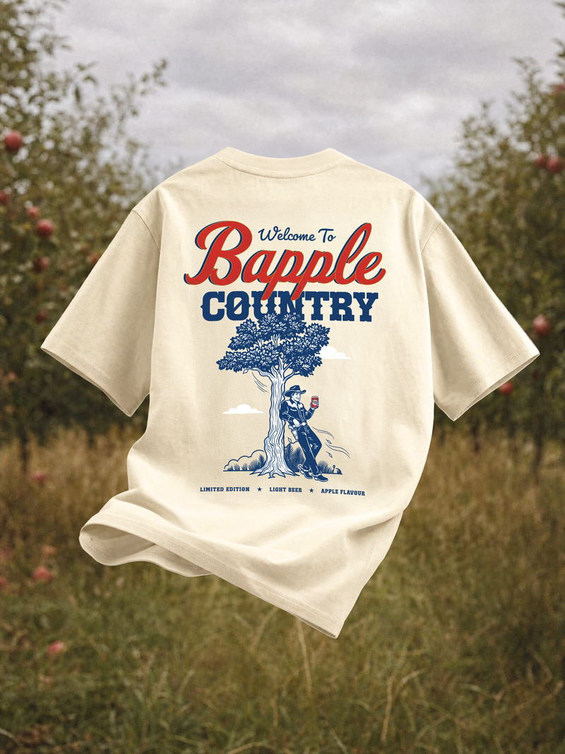 "Country Boy" Bapple Tee