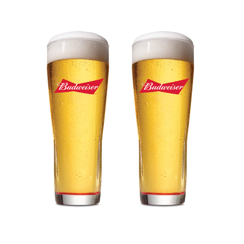 Budweiser 20 oz. Glassware Set