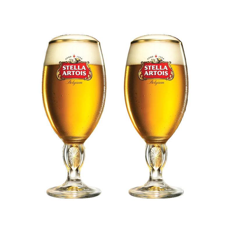 Stella Artois 33cl Chalice Glassware Set - 2 Pack