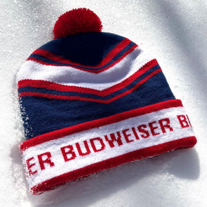 Bonnet de ski rétro Budweiser