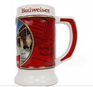 2020 Budweiser Clydesdale Holiday Beer Stein