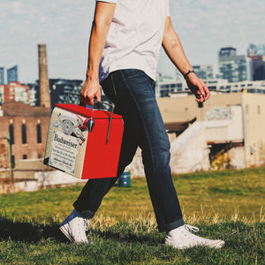 Budweiser Cooler Beer Soda Backpack Red 24 and 22 similar items