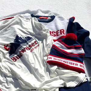 Budweiser Unisex Retro Ski Turtleneck