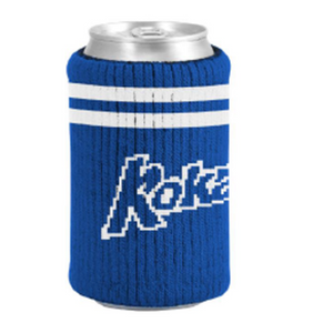 Kokanee Blue Knit Can Coolie