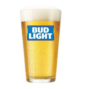 Bud Light Pride Glassware (20oz) with Rainbow Logo