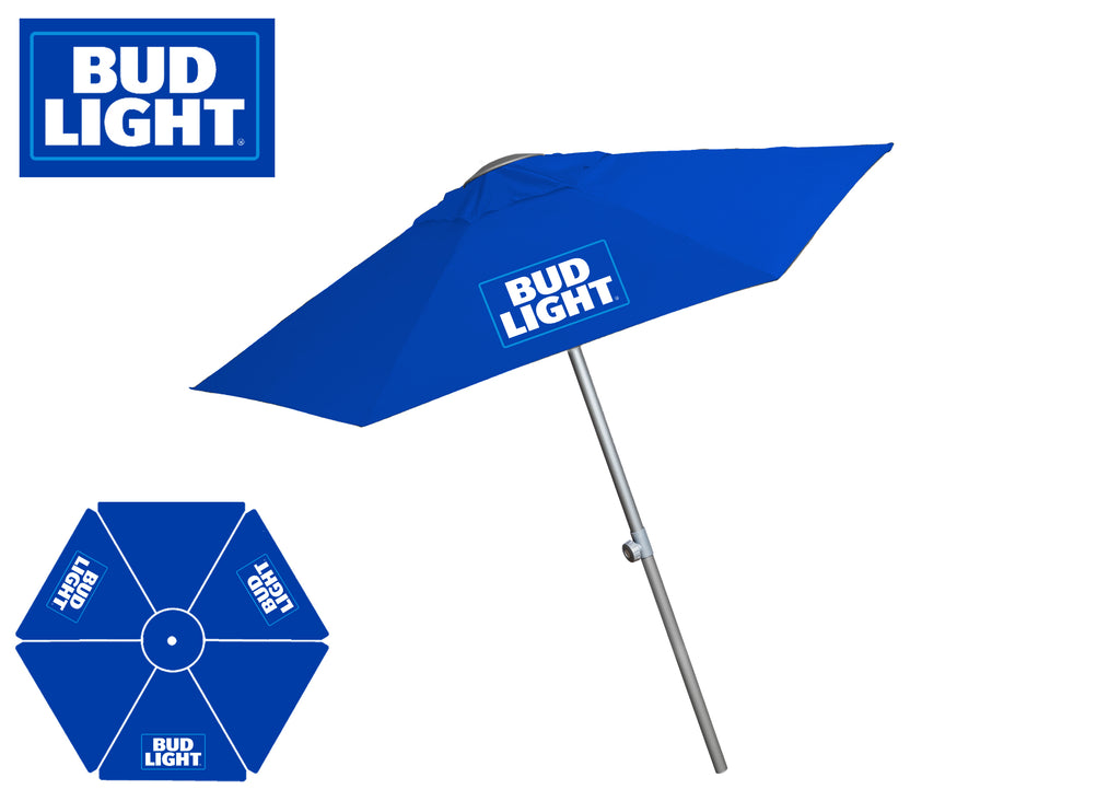 Bud Light Merch | Bud Light Beer patio umbrella