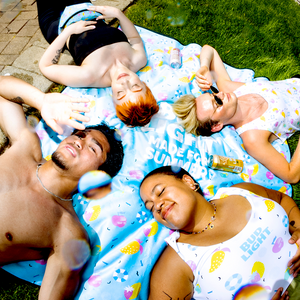 Bud Light Summer Fruit Picnic Blanket