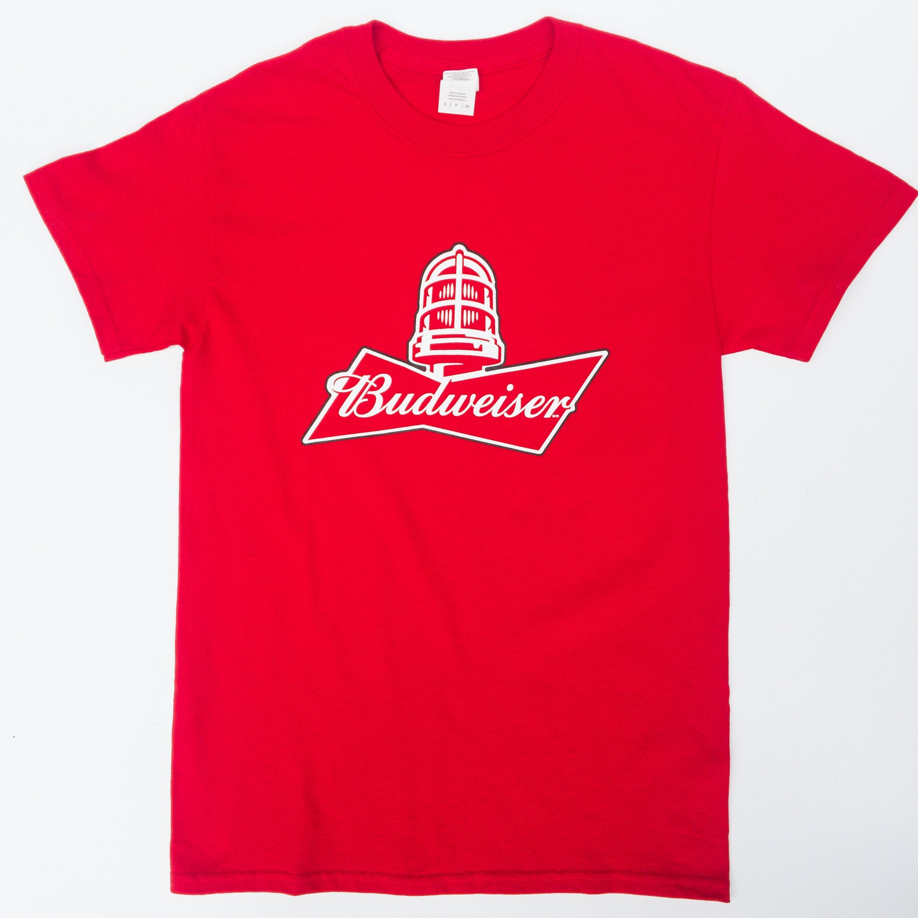 Budweiser Goal Light Men's TShirt Shop Beer Gear