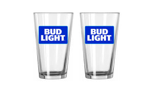 Bud Light 16 oz. Glassware Set