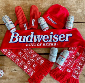 Budweiser Winter Toque & Scarf Set