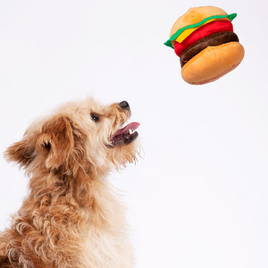 JOUET POUR CHIEN BUD ET BURGER