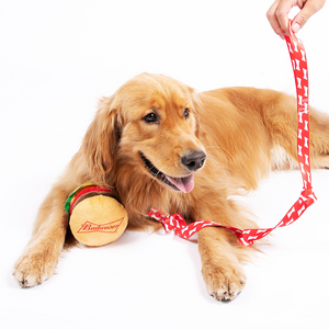 BUD BURGER DOG TOY