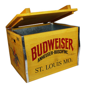 Budweiser Wooden Cooler