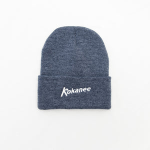 Bonnet en tricot brodé Kokanee