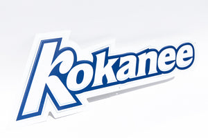 Enseigne en aluminium Kokanee