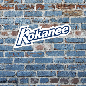 Enseigne en aluminium Kokanee