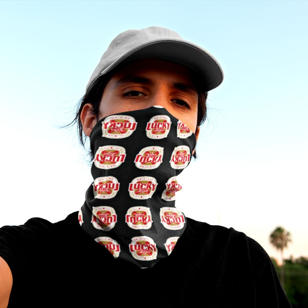 Lucky Lager Black Neck Gaiter – Shop Beer Gear