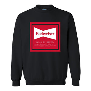 Budweiser Blast-From-The-Past Sweatshirt - Black