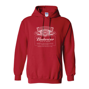 Sweat à capuche unisexe Budweiser King Of Beers