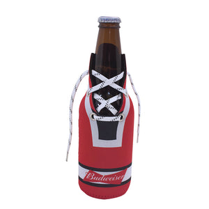 Budweiser Lace Up Hockey Coozie