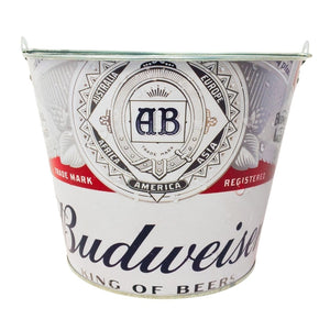 Budweiser King of Beers Label Ice Bucket
