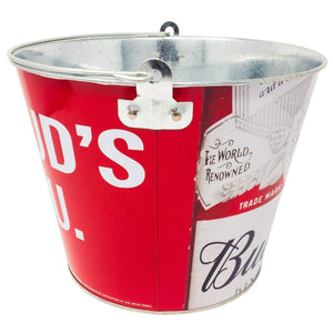 Budweiser King of Beers Label Ice Bucket