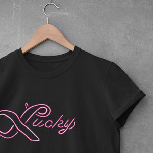 T-shirt manches courtes femme Lucky Lager