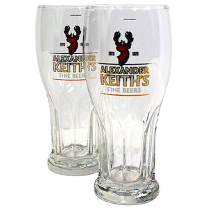 Verre d'Alexander Keith (16 oz) - 2 par paquet