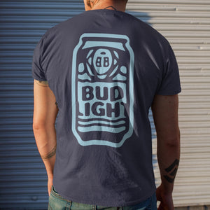 T-Shirt Bud light avec grande canette