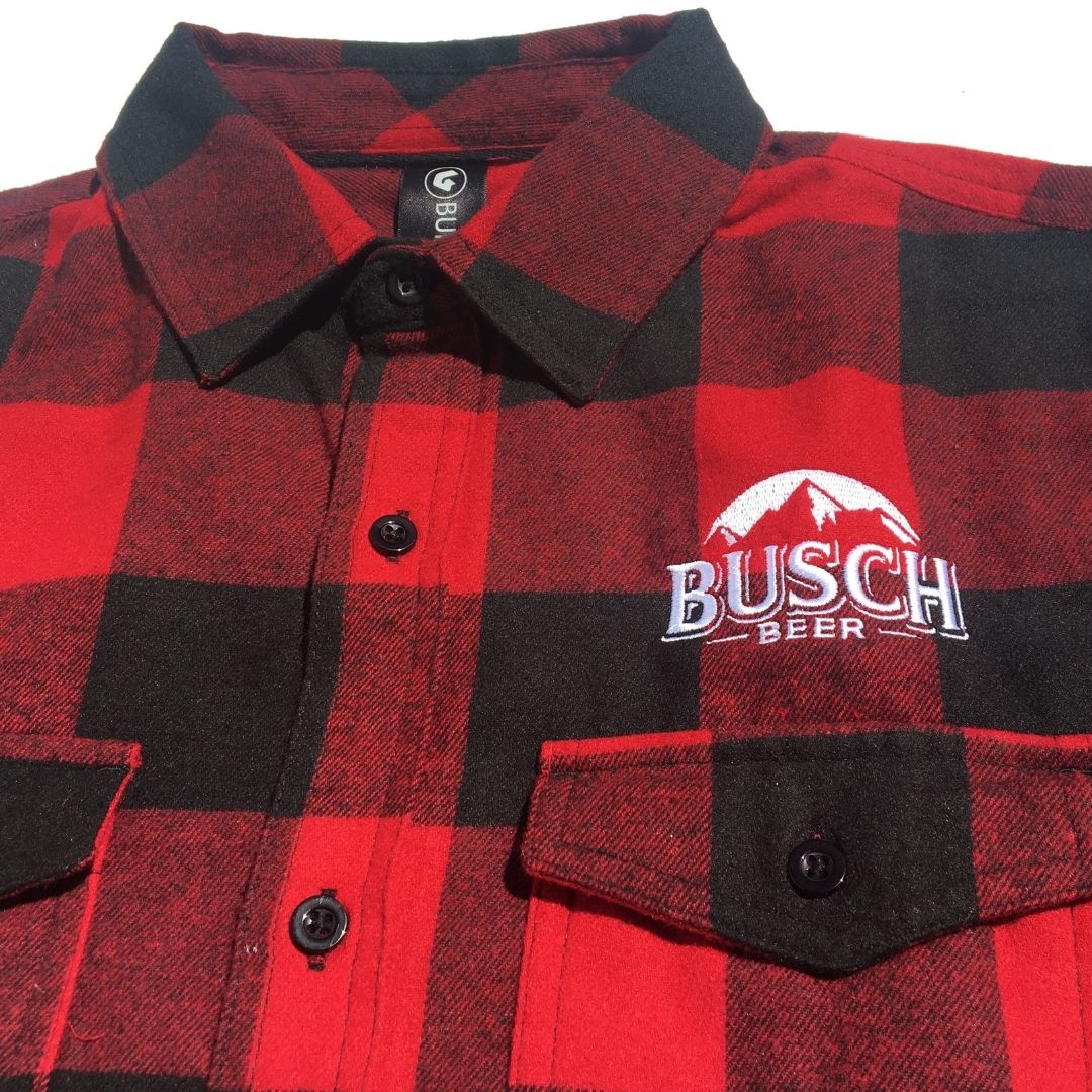 【2024年製 新品】 Shirt Check Flannel Busch | Gear Beer Shop – GEAR BEER SHOP トップス