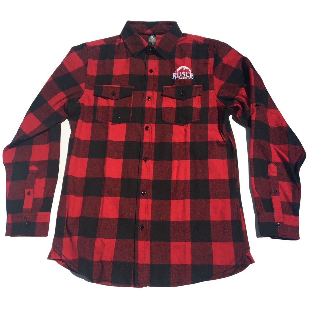 【税込?送料無料】 Busch Flannel Gear Beer Shop – GEAR BEER SHOP | Shirt Check トップス