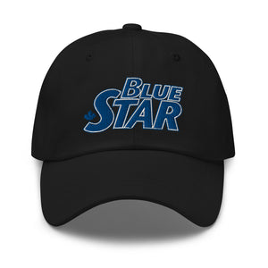 Blue Star Embroidered Dad hat