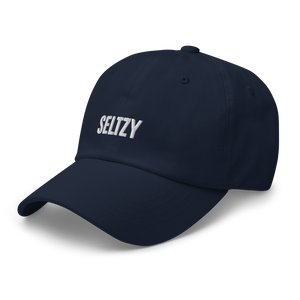 SELTZY Embroidered Navy Dad Hat