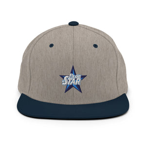 Casquette Snapback Étoile Bleue