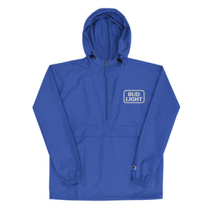 Bud Light Embroidered Champion Packable Jacket