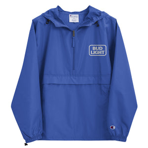 Bud Light Embroidered Champion Packable Jacket