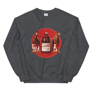 Sweat-shirt Chevaux Clydesdales Budweiser Unisexe