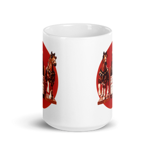 Tasse Avec Chevaux Clydesdales Budweiser