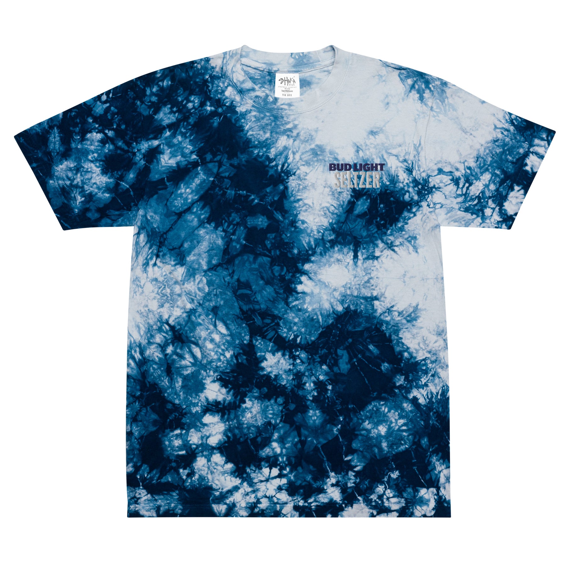 Bud Light Seltzer Oversized tie-dye t-shirt – Shop Beer Gear